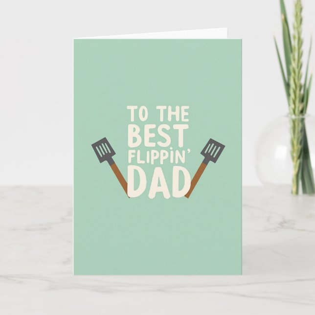 Sweet Flippin Fathers Day Card (Front)
