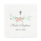 Sweet Floral Baptism Napkin