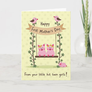 Sweet Floral Family Card