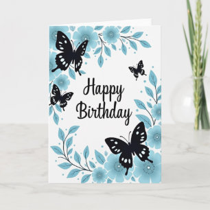 Sweet Floral Insect Card
