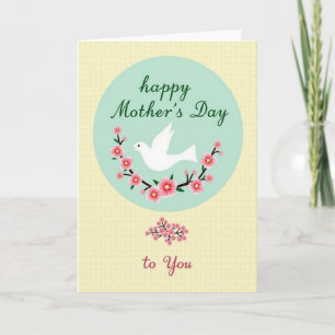 Sweet Floral Mother Day Card