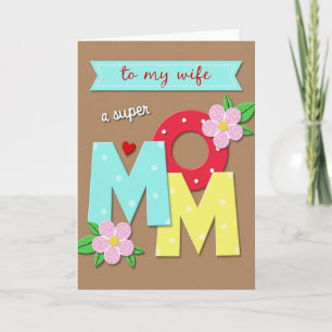Sweet Floral Mum Card