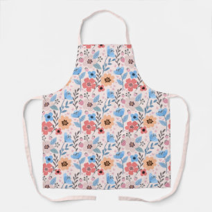 Sweet Flowers & Little Hearts Apron