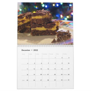 Sweet Food CalendarA Calendar