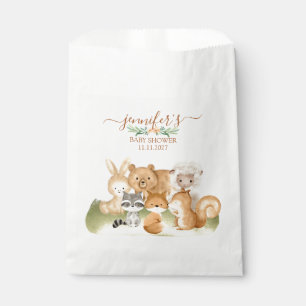 Sweet Forest Friends Baby Shower Favour Bag