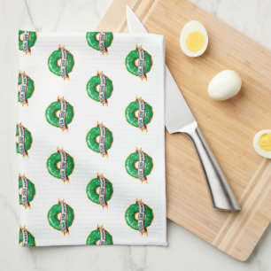 Sweet Freedom Doughnut USA 250 Years  Tea Towel