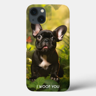 🐶💗Sweet Frenchie puppy in a jungle iPhone 13 Case