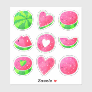Sweet Fresh Watermelon Melon Heart Seeds Summer