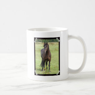 Sweet Friesian Horse  Coffee Mug