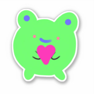 Sweet Frog with Heart