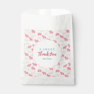 Sweet Frosted Animal Cookies Birthday Custom Favour Bag