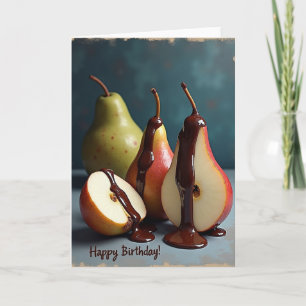 Sweet Fruit Drizzle Birthday Card