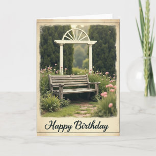 Sweet Garden Birthday Card