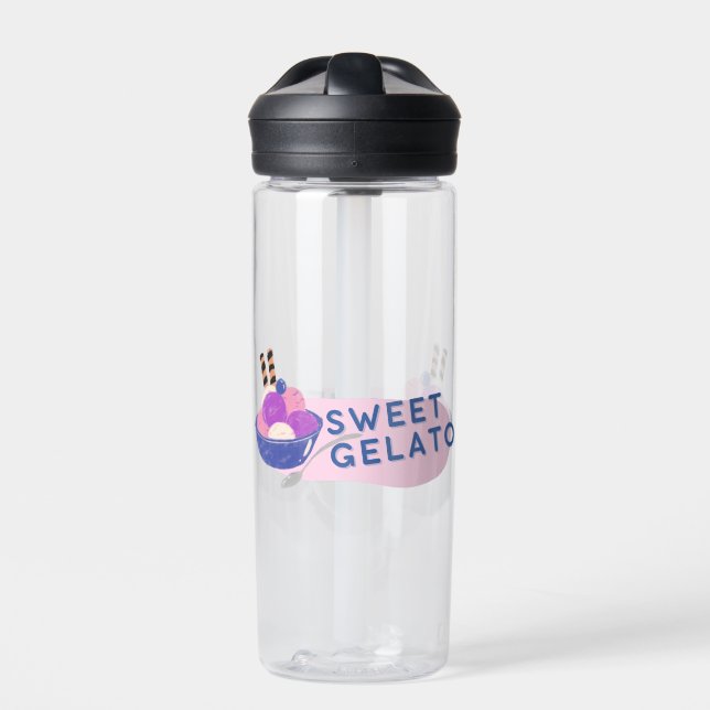 sweet gelato water bottle (Front)