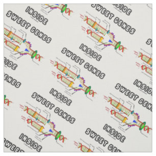 Sweet Genes Inside DNA Replication Humor Fabric