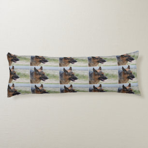 Sweet German Shepherd Dog Body Cushion