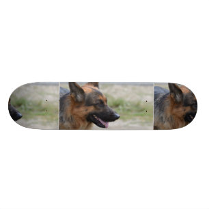 Sweet German Shepherd Dog Skateboard