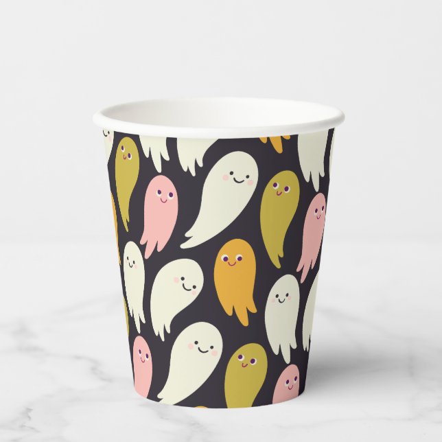 Sweet Ghosts Disposable Cups for Kids Party (Front)