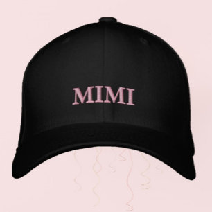 Sweet gift! Mimi embroidered cap