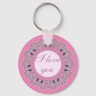 Sweet Gifts and Favours Floral Design. Keychain