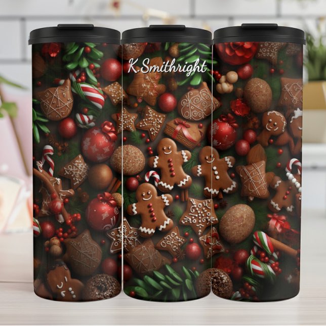 Sweet Gingerbread Gathering Thermal Tumbler (Creator Uploaded)