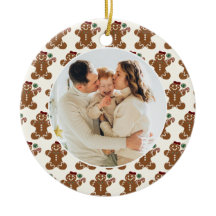 Sweet Gingerbread Girl Frame Family Christmas
