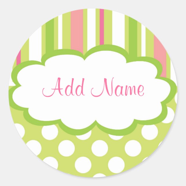 Sweet Girl Gift Sticker (Front)