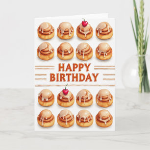 Sweet Glazed Birthday Card