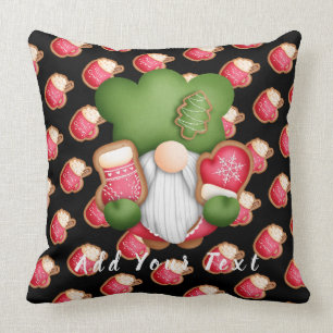Sweet Gnome Customise Text and Colour 20"X20" Cushion
