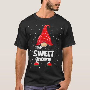 Sweet Gnome Family Matching Christmas Funny Gift P T-Shirt