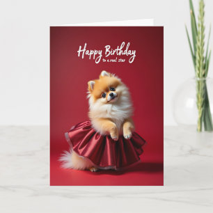 Sweet Golden Pet Portrait Card