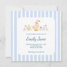 Sweet Goose Wildflower Baby Shower Birthday
