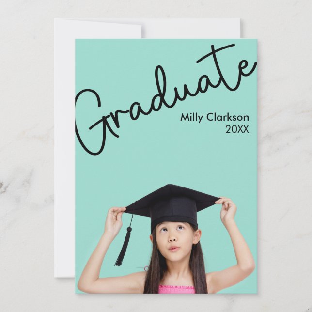 Sweet Graduate for Kids Invitation (Front)