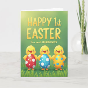 Sweet Granddaughter Easter Card
