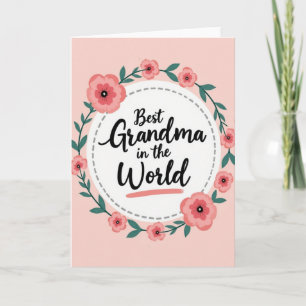 Sweet Grandma Love Card