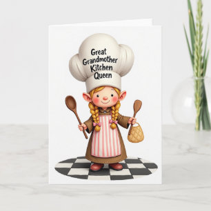 Sweet Grandmother Chef Card