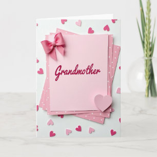 Sweet Grandmothers Day Stationery Card