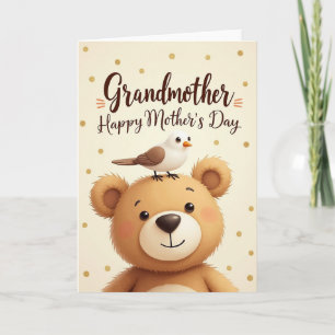 Sweet Grandmothers Mothers Day Card
