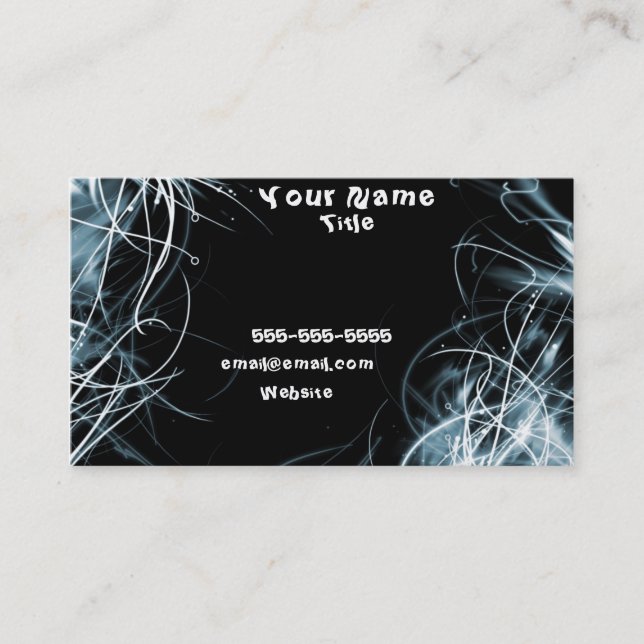 Sweet graphics business card (Front)