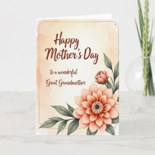 Sweet Great Grandmother Card
