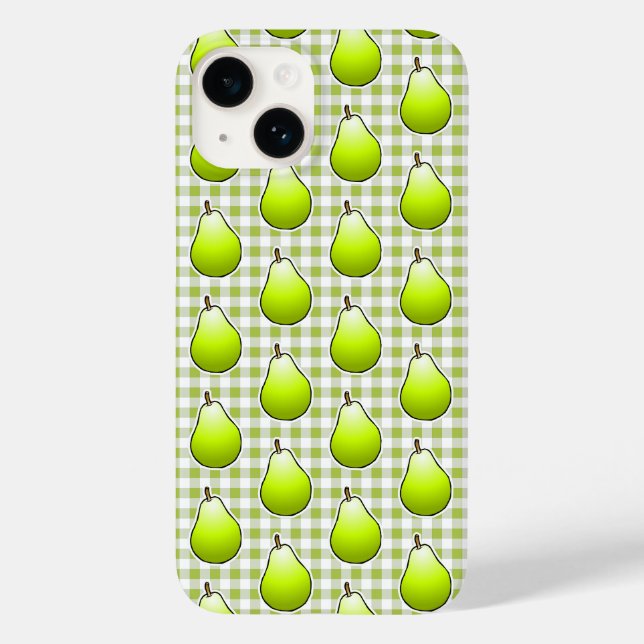 Sweet Green Pear Case-Mate iPhone Case (Back)