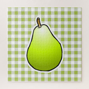 Sweet Green Pear Jigsaw Puzzle