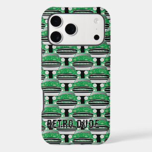 Sweet Green Retro Classic Car Pattern