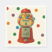 Sweet Gumball Candy Kids Birthday Party