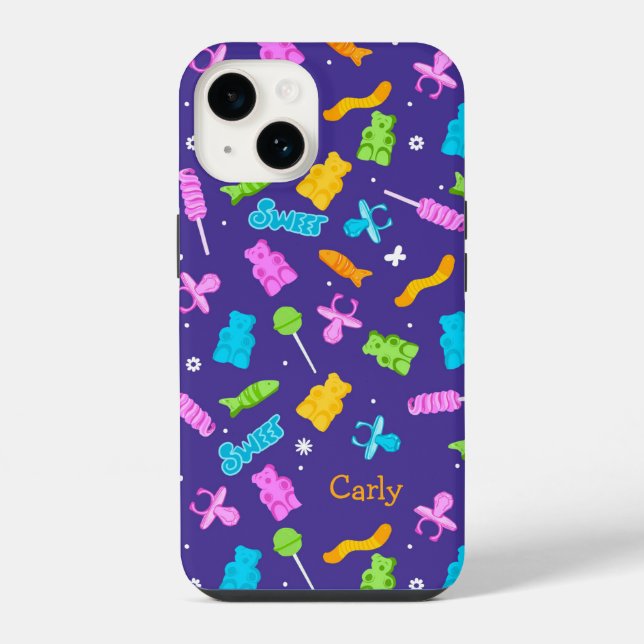 Sweet Gummy Candy  iPhone Case (Back)