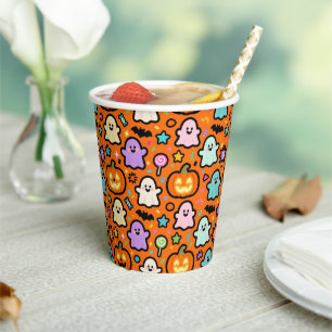 >Sweet Halloween Paper Cases Cups