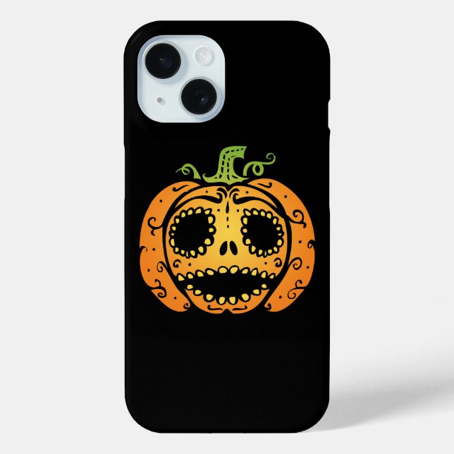 Sweet Halloween Pumpkin Face Case-Mate iPhone Case (Back)