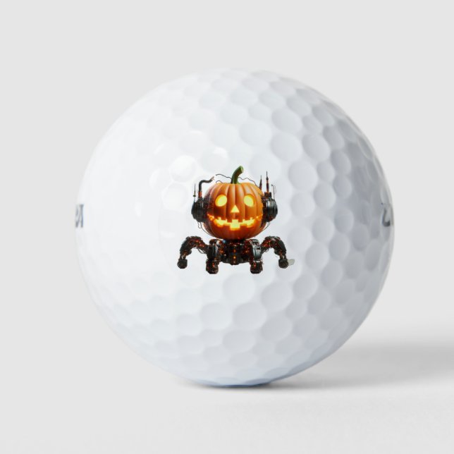 Sweet Halloween with you Golf Balls (Front)