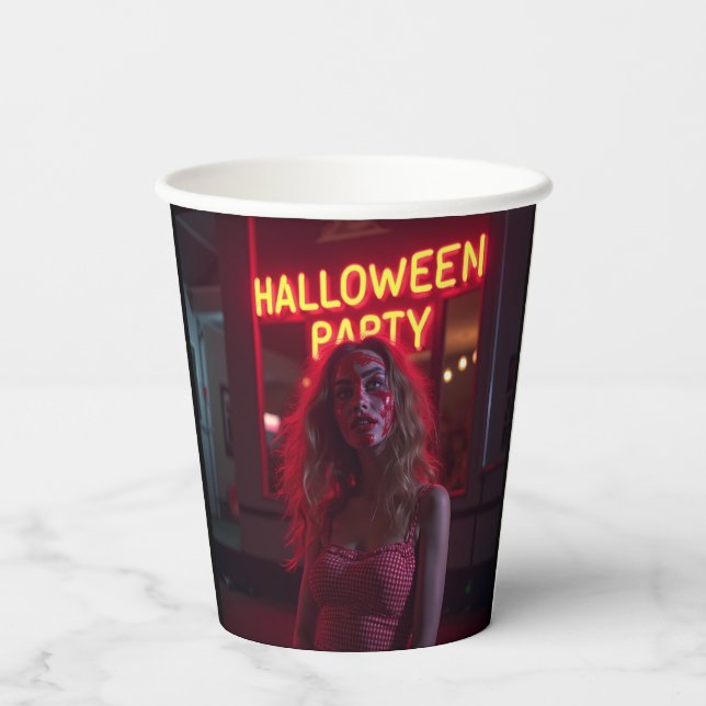 Sweet Halloween with You Paper Cups (Back)