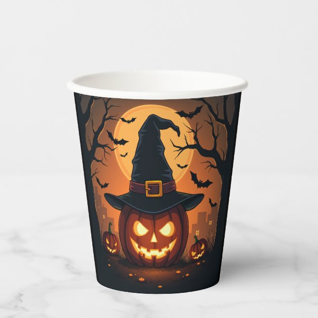 Sweet Halloween with You Paper Cups (Front)